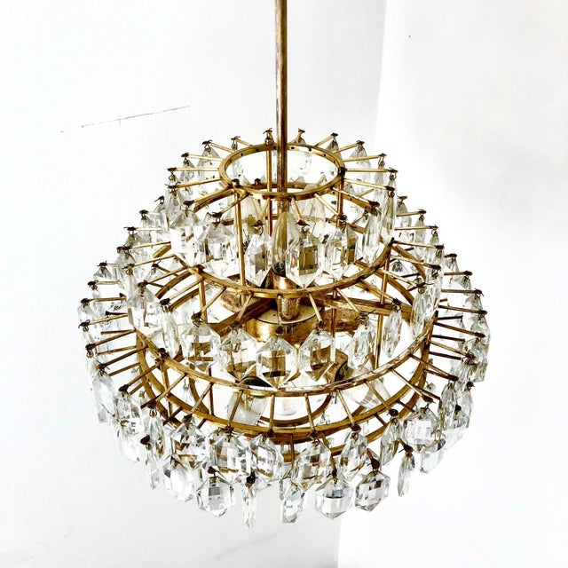 Vintage Chandelier from Bakalowits & Söhne, 1960s For Sale - Image 9 of 14