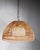 Mid Century Bamboo Chandelier Hanging. Dome Light Fixture C. 1970's For Sale In New York - Image 6 of 9