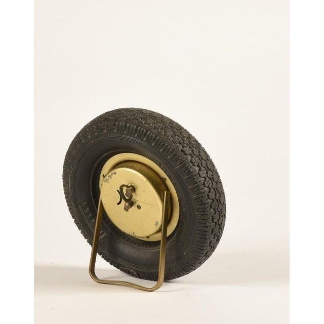 1950s Mid-Century Table Clock from Pirelli For Sale - Image 5 of 10