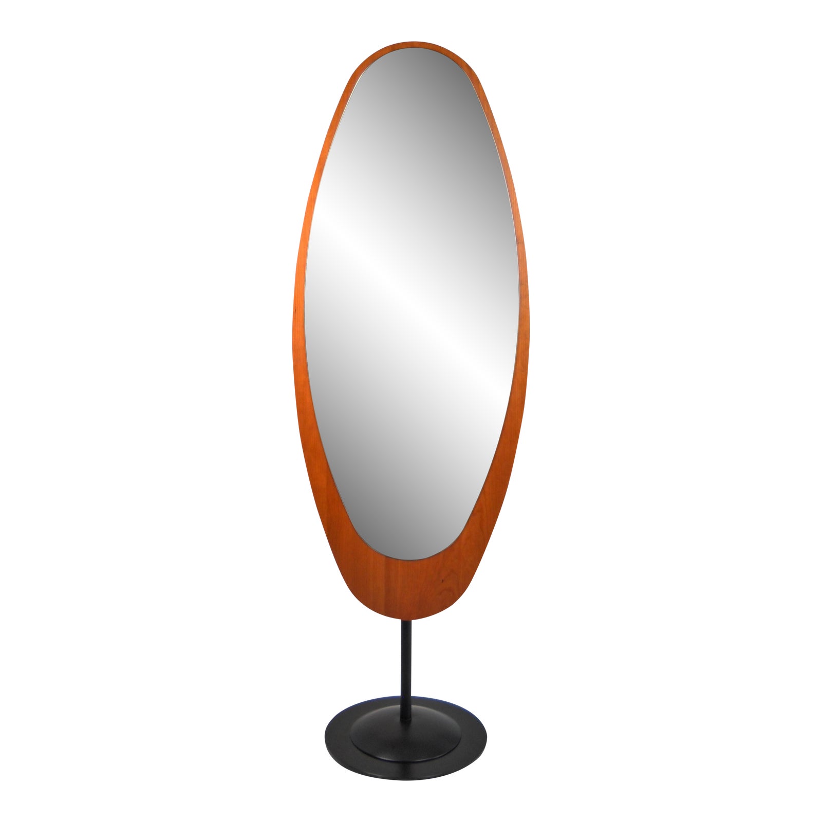 MidCentury Italian Standing Floor Mirror Chairish