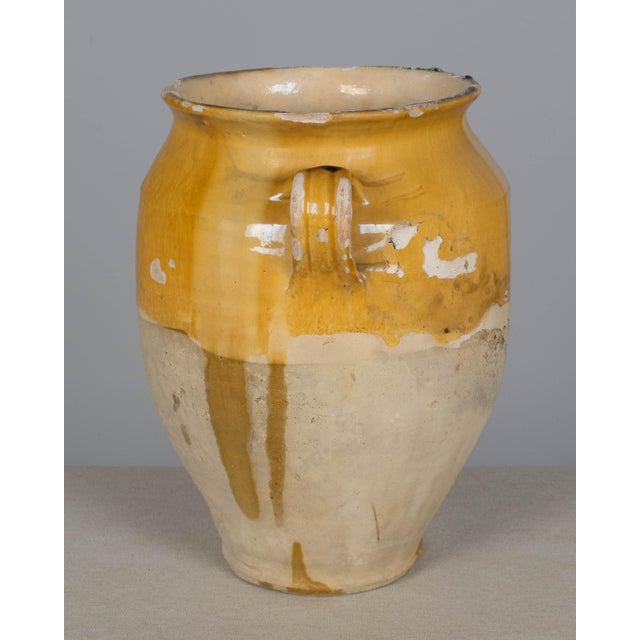 Ceramic French Terracotta Vase or Pot À Confit 12"h For Sale - Image 7 of 11