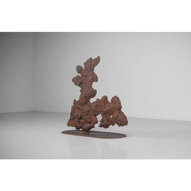 Modern Abstract Plant Sculpture from Theo Niermeijer, 1970s For Sale - Image 6 of 15