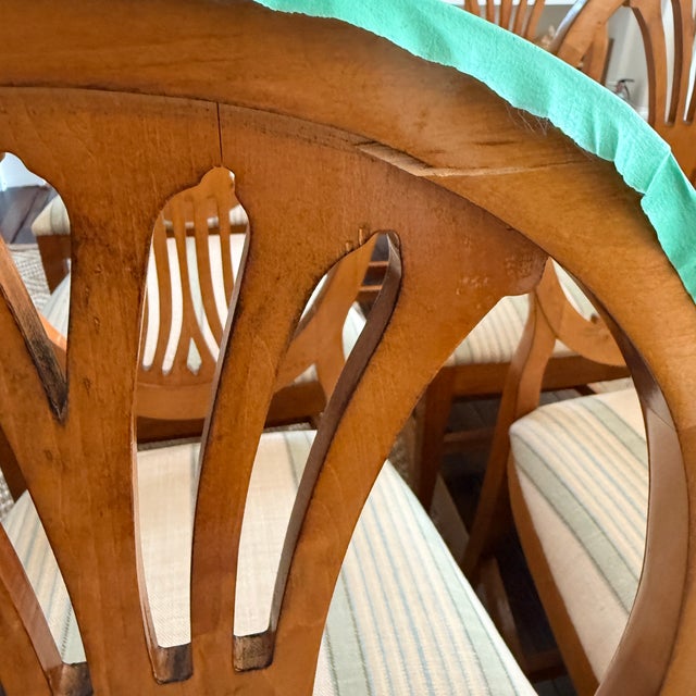 Set of 10 Swedish Art Deco Dining Chairs For Sale - Image 14 of 16