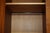 Vintage Military Campaign Burr Walnut Wardrobe with Internal Shelves For Sale - Image 18 of 18