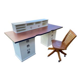 Pottery Barn Bedford Desk Set For Sale