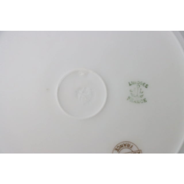 Blue Limoges Fish Plates Set/4 For Sale - Image 8 of 10
