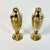 1940s 1940s Vintage Art Deco Boho Chic Brass Salt & Pepper Shakers - A Pair. For Sale - Image 5 of 8
