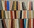Contemporary “Atelier Des Reliures,” Colorful Abstract Library Oil Painting, Framed by Sophie Dumont For Sale - Image 3 of 11