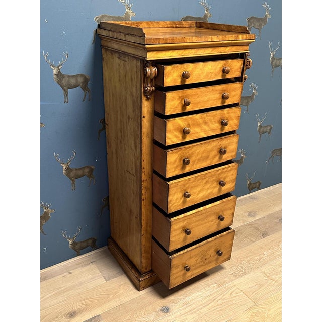 Wellington Chest of Drawers For Sale - Image 6 of 14
