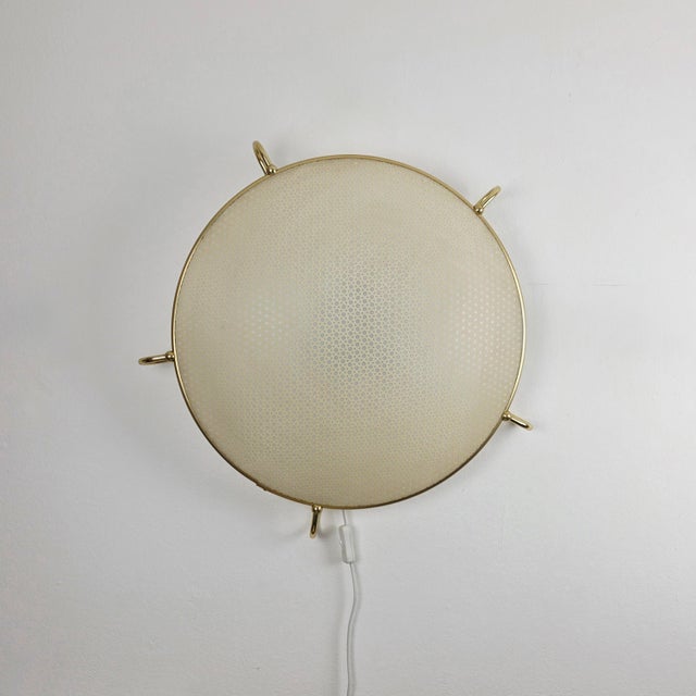 Mid-Century Modern Model No. 70 Ceiling or Wall Light from Erco Leuchten, 1955 For Sale - Image 3 of 14