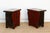 Pair of Red & Gilt Chinoiserie Small Cabinets For Sale - Image 4 of 13