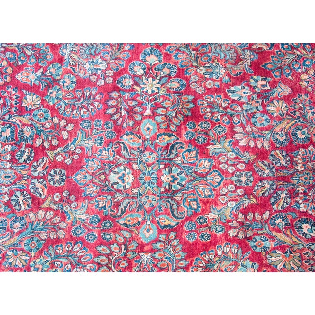 1930s Early 20th Century Persian Sarouk Rug For Sale - Image 5 of 15