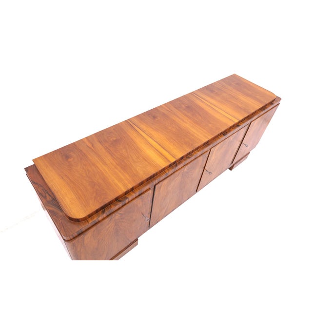 Art Deco Sideboard, Poland, 1940s For Sale - Image 3 of 11