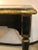 Mid 20th Century Ebonized Jansen Style Coffee Table With a Greek Key Design and Leather Top For Sale - Image 5 of 13
