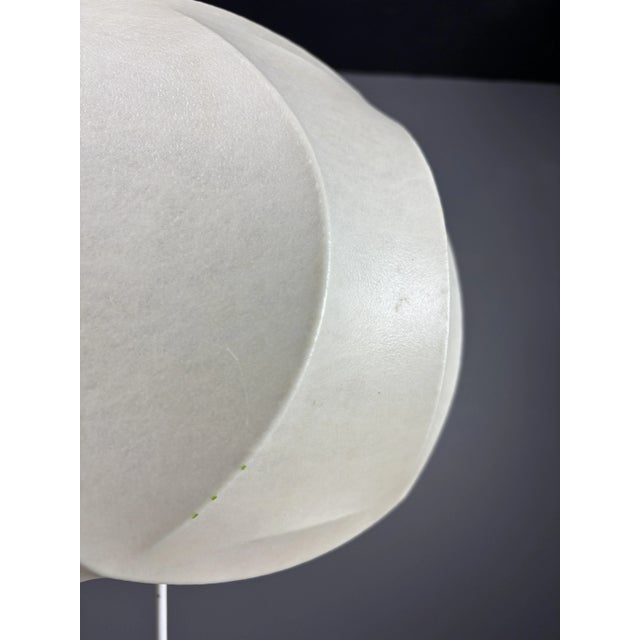 Midcentury Space Age Cocoon Hanging Pendant Ceiling Lamp, 1960s from Goldkant Leuchten For Sale - Image 9 of 17
