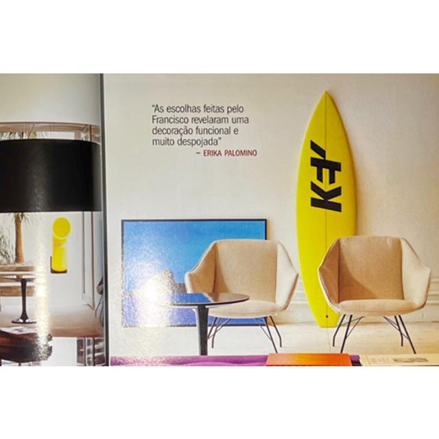 Pair of "Concha" Armchairs in Iron and Leather, Carlo Hauner, 1950s For Sale - Image 11 of 12