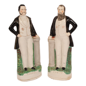 Pair of Staffordshire Figures of Sankey and Moody