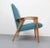 Mid-Century Modern Blue Armchair, 1950s For Sale - Image 3 of 12