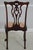 Set of 4 Antique Chippendale Style Mahogany Dining Chairs For Sale - Image 4 of 18