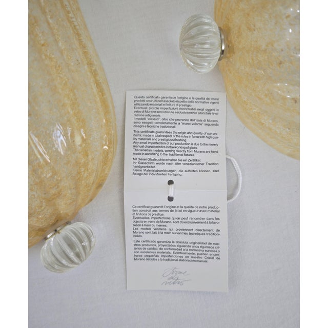 Murano Glass Wall Lamps by Aureliano Toso, Italy, 1980s, Set of 11 For Sale - Image 17 of 18