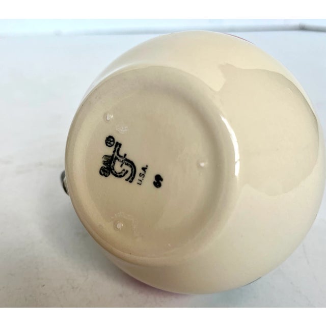 Rose Vintage Franciscan Desert Rose Cups, Saucers, and Creamer For Sale - Image 8 of 13