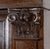 Renaissance Monumental 17th Century Dutch Cabinet in Sculpted Oak For Sale - Image 3 of 8