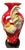 Franz Collection Masterworks "Good Luck Crowing Rooster" Large 18" Porcelain Vase | Fz03577 For Sale