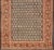 Dark Blue Antique Persian Sultanabad Rug in All-Over Paisley 10'3 X 15'2 For Sale - Image 9 of 15