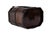 Wood Antique 2 Two Tiered Chinese Wedding Basket in Dark Wood & Bamboo Rattan For Sale - Image 7 of 12
