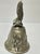 Metal Vintage Late 20th Century Angel/Nativity Scenery Pewter Bell For Sale - Image 7 of 12