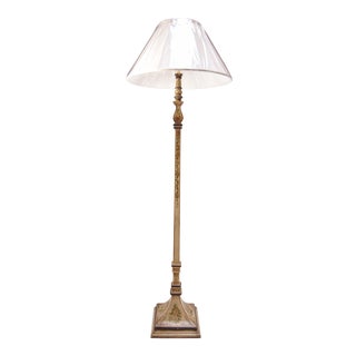 French Painted Floor Lamp For Sale