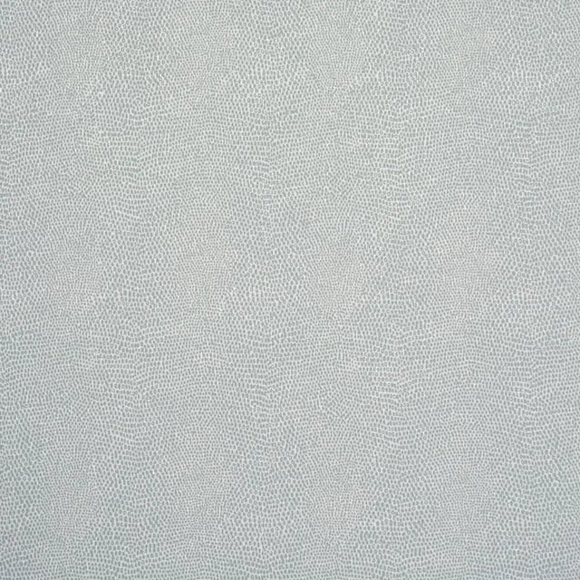 Schumacher Snakeskin Vinyl Wallpaper In Sky For Sale