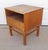 Brown Nils Jonsson for HJN Mobler Danish Mid Century Teak Nightstand For Sale - Image 8 of 15