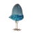 Pulcino blown-glass chick, design Alessandro Pianon, manufactured by Vetreria Vistosi Murano, ca. 1961, blue glass and...