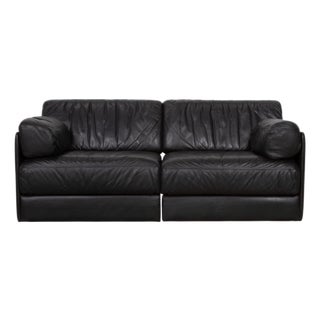 Leather DS-78 Two-Seater Sofa with Manual Sleeping Function from de Sede For Sale