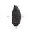 Black Dierks Ribbed Vase- Tall For Sale - Image 8 of 10