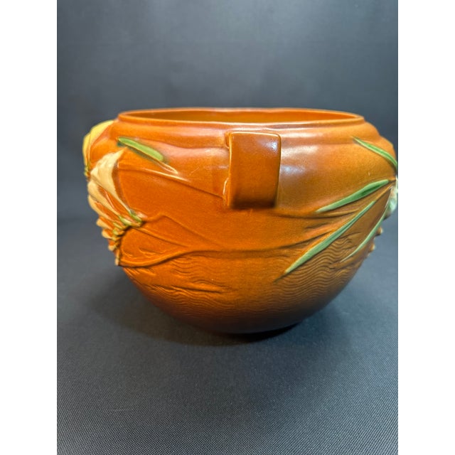 A specific design pattern with a unique freesia design popular in the 1940's.This Jardiniere is in very good condition and...