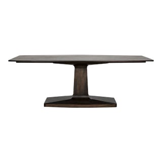 NOIR Travis Table, Ebony Walnut For Sale