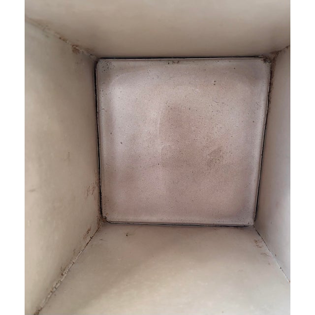 Late 20th Century Green Tole Planter For Sale - Image 10 of 12