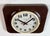 Vintage Brown Plastic Wall Clock from Prim, 1970s For Sale - Image 4 of 17