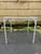 1940s Vintage Aluminum Table and Chair Set For Sale - Image 5 of 14