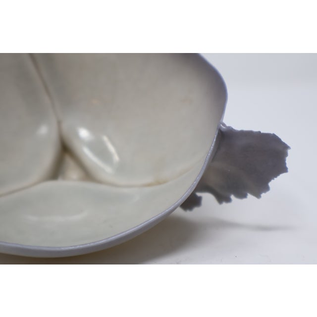 Joann Spamer Signed Porcelain Winged Sculptural Vessel With Artist Note, 1986 For Sale - Image 18 of 18