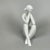 Vintage 1990s Royal Dux Czech Bohemian Art Porcelain Seated Nude Woman Figure For Sale In New York - Image 6 of 13