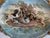 French Sarreguemines Majolica "The Hunt of the Wolves" Barbotine Platter Turquoise Color Rare 19th Century For Sale - Image 17 of 17