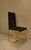 1970s Suede and Gilded Steel Chairs, Italy, 1970s, Set of 6 For Sale - Image 5 of 18
