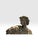 Antique 25” Signed 19th Century French Bronze Sculpture the Landsknecht Cavalier by Albert-Ernest Carrier Belleuse For Sale - Image 4 of 12