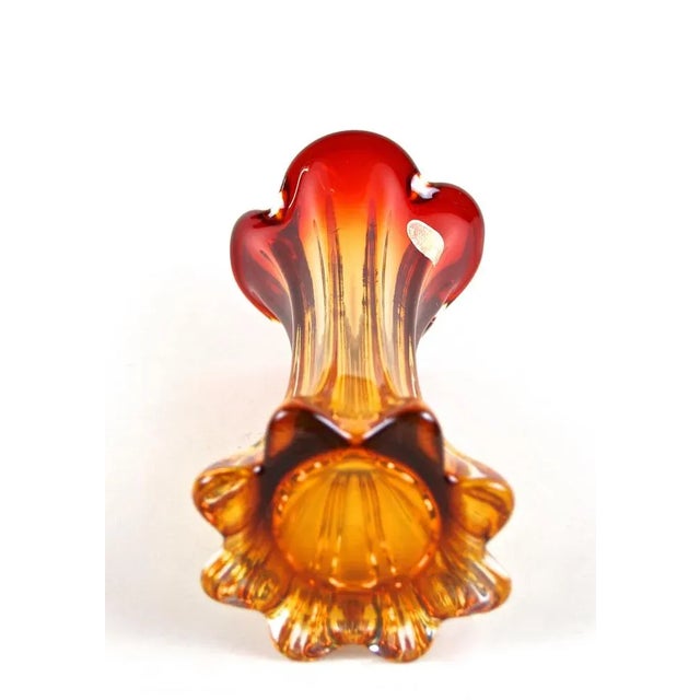 Mid-Century Murano Glass Vase, Italy, 1960s For Sale - Image 13 of 15