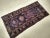Textile Vintage Persian Kurdish Area Rug, Handwoven Geometric Medallion Pattern, Blue & Ivory, 2’ X 4’ For Sale - Image 7 of 8