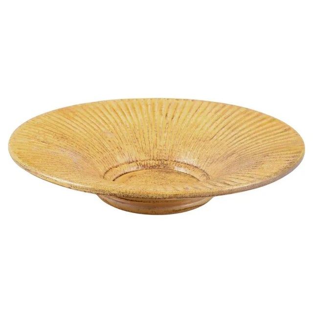 Large Ceramic Bowl with Uranium Glaze by Svend Hammershøi for Kähler, 1920s For Sale - Image 9 of 9