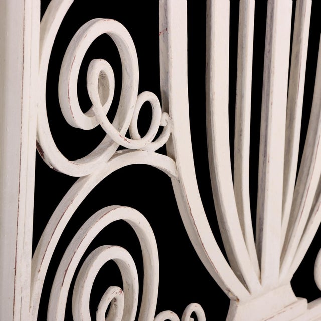 Mid 20th Century Exceptional Pair of Art Deco Style Iron Door Panels. For Sale - Image 5 of 5